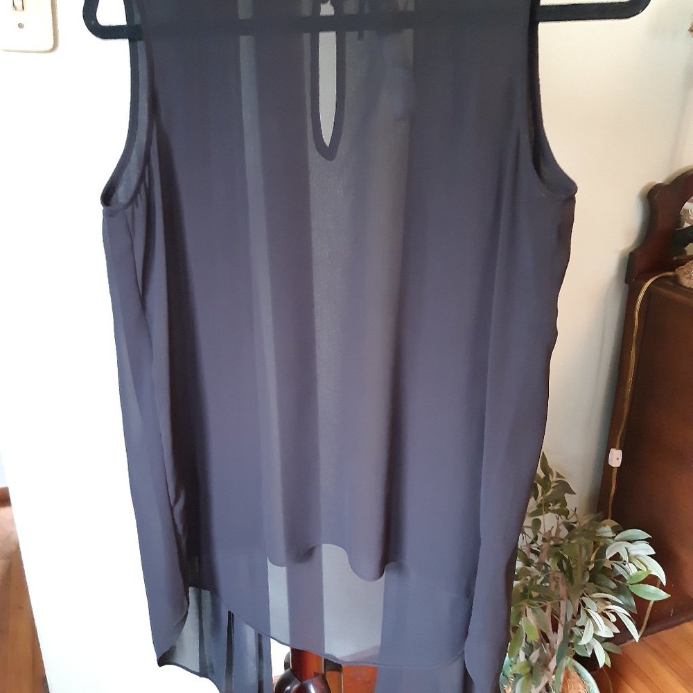 Sleeveless Chico's black summer dressy ankle pant and top